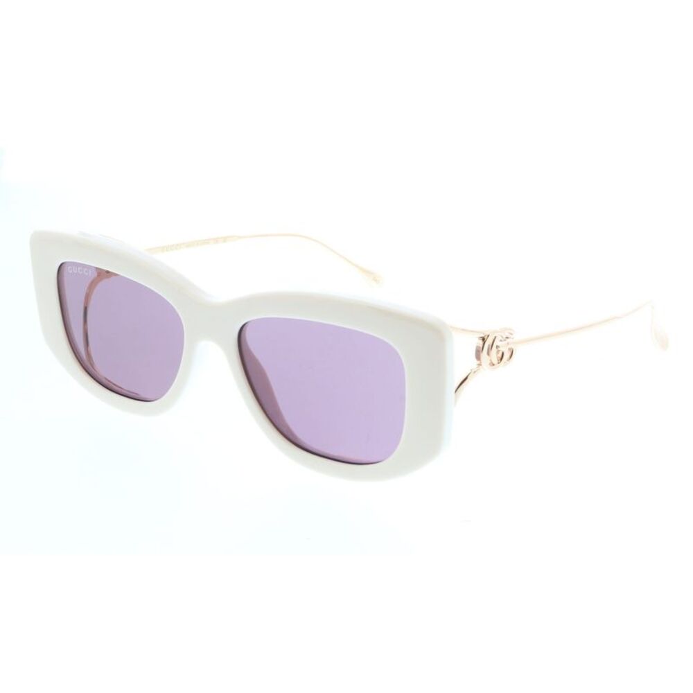Gucci GG1566S-003 Ivory Square Ladies Sunglasses
